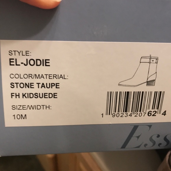 NEW Gray Suede Bootie (Essex) - Picture 7 of 8